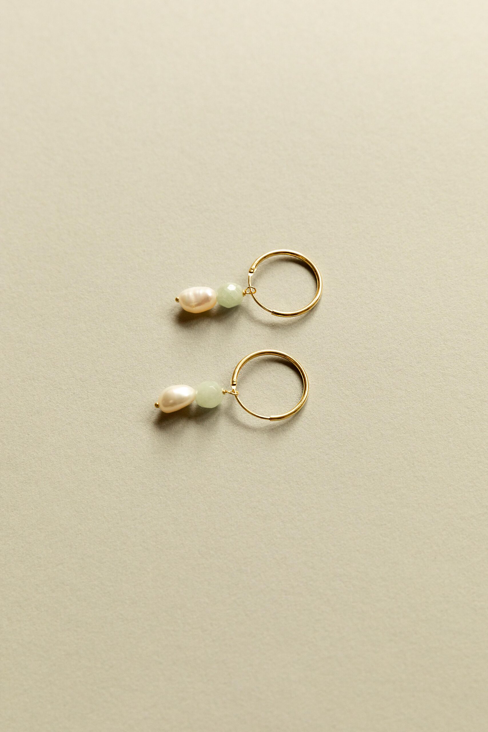 Pendientes Aqua pearl