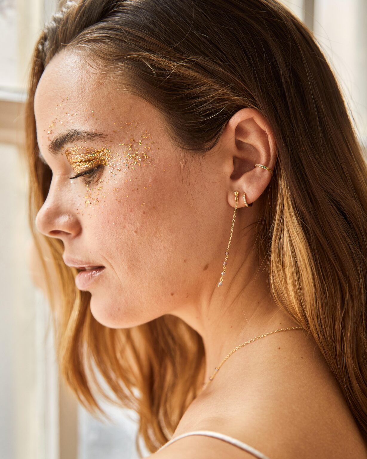 Pendiente earcuff Bali