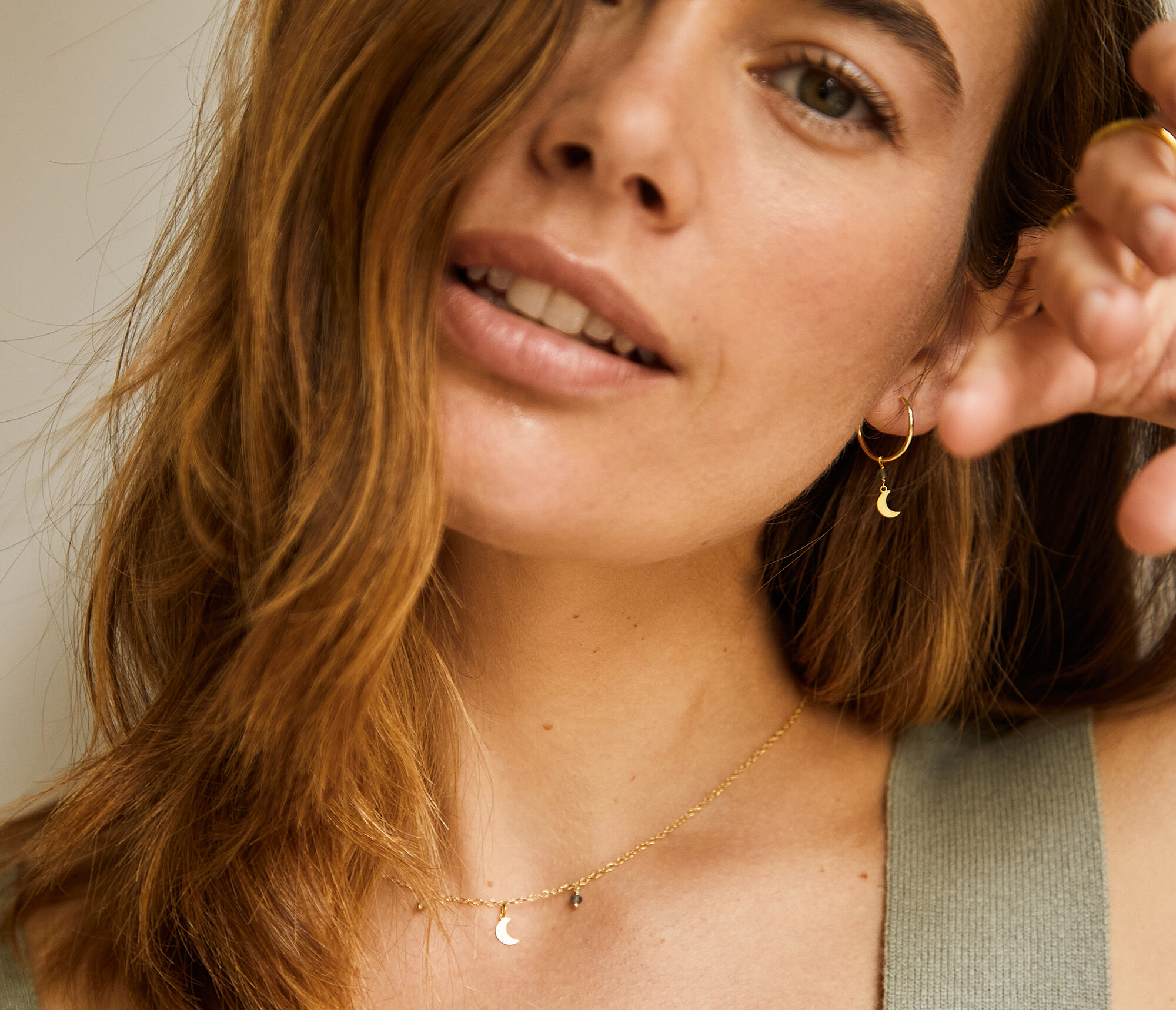 Pendientes moon