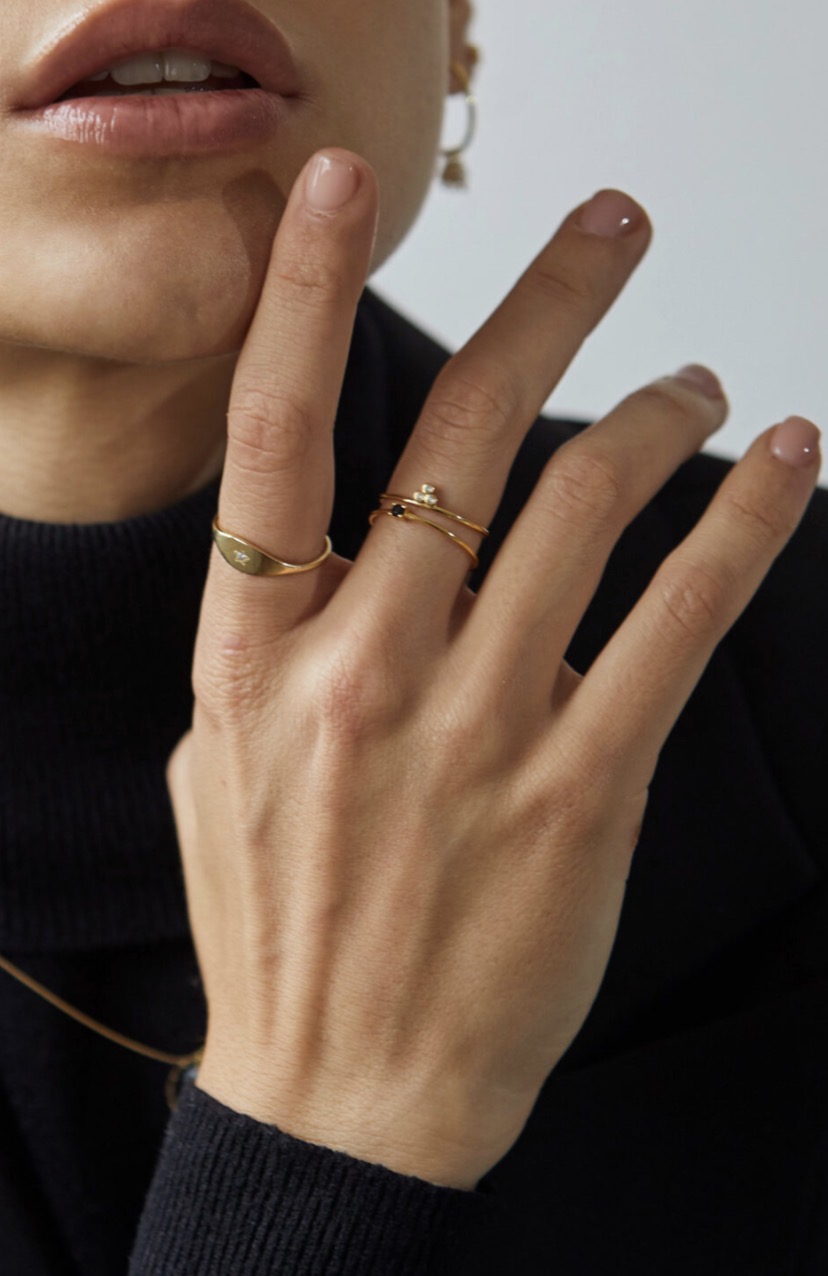 Anillo classic black
