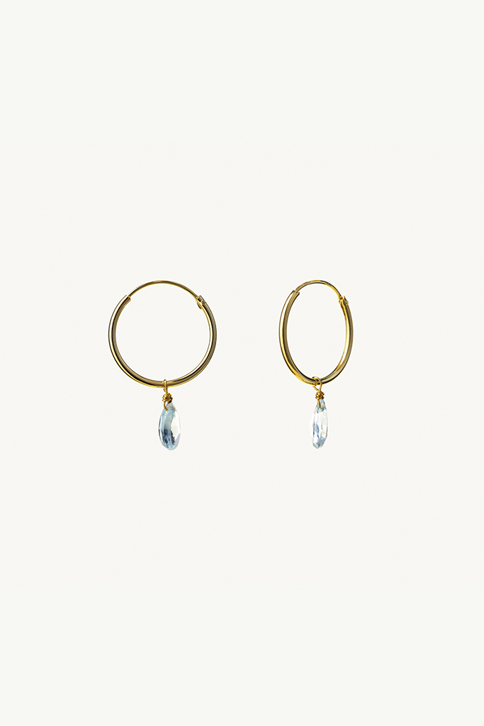 Pendientes aqua hoop