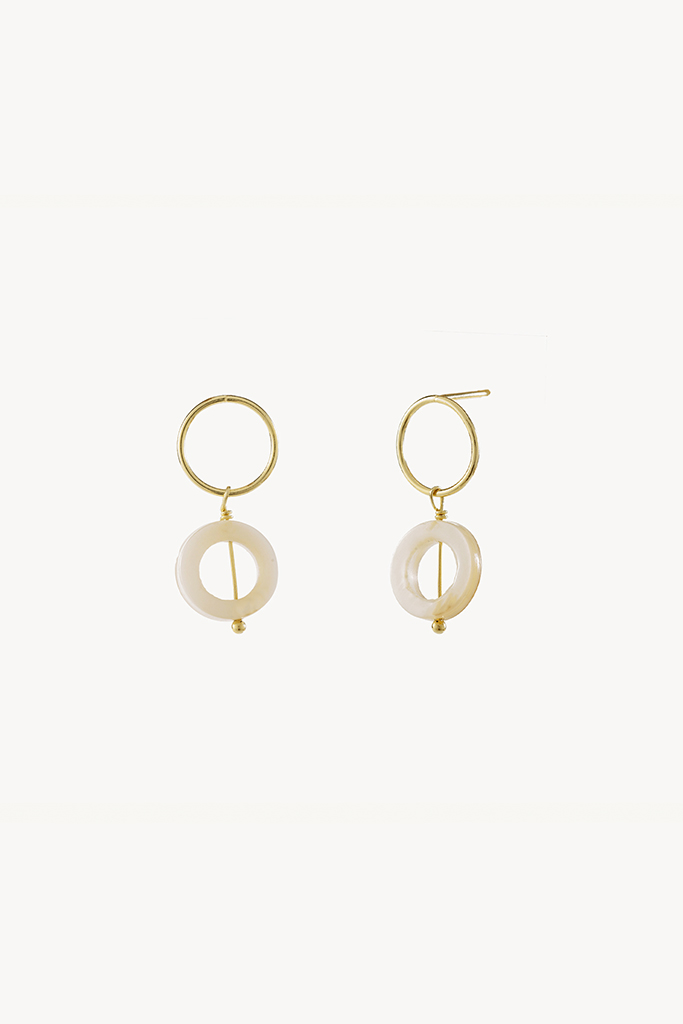 Pendientes nacre