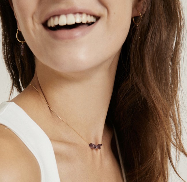 Collar purple