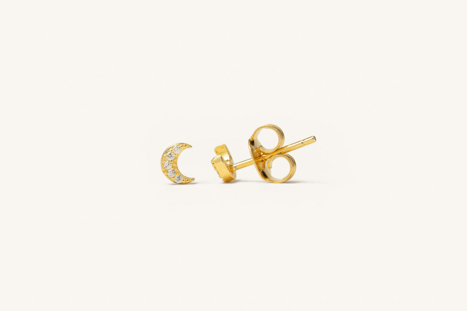 Pendientes mini luna
